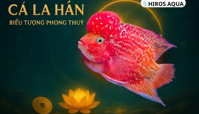 Hướng dẫn nuôi cá la hán phong thủy giúp thu hút tài lộc Nuôi cá la hán phong thuỷ là biểu tượng của sự may mắn